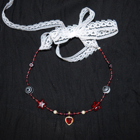 dark valentine necklace
